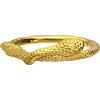 PIERCINGLINE Segmentring Clicker in acciaio chirurgico serpente Piercing per orecchio naso setto nasale colori e dimensioni a scelta e 10 mm di diametro interno. colore oro cod. SLX2150GO10