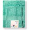 Bassetti - Set Asciugamani Da Bagno Viso e Bidet Coppia Asciugamani da Bagno con Ospite | 60x110 cm + 40x60 cm | Col. VK - Acquamarina
