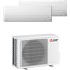 Mitsubishi Electric Condizionatore Mitsubishi Electric MSZ-BT Dual Split 12000 + 12000 BTU WiFi | MXZ-2F53VF 12000+12000 BTU
