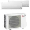 Mitsubishi Electric Condizionatore Mitsubishi Electric MSZ-BT Dual Split 12000 + 12000 BTU WiFi | MXZ-3F68VF 12000+12000 BTU