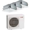 Mitsubishi Electric Condizionatore Mitsubishi Electric SLZ-M Trial a cassetta 9000 + 9000 + 9000 BTU | MXZ-3F54VF 9000+9000+9000 BTU