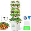 Huanyu Sistema di Coltivazione idroponica 6 Strati 30 baccelli Torre idroponica Verticale con Timer Torre idroponica da Giardino con Serbatoio d'Acqua da 10 l Adatto per Uso Interno ed Esterno