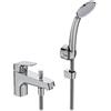 Ideal Standard - Ceraflex, Miscelatore esterno per vasca o doccia con accessori, Cromato