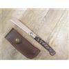 lametta COLTELLO ARTIGIANALE SARDO 23 CM LAMETTA pattada MANICO in CORNO DI MUFLONE