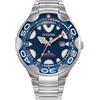 Citizen Promaster Dive Eco-Drive orologio da uomo 46 mm cassa in acciaio inox color argento e cinturino con quadrante blu (BN0231-52L), Blu, Militare