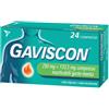 RECKITT BENCKISER H.(IT.) SpA GAVISCON*24CPR MENT250+133,5MG