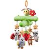 TUMAMA KIDS Giocattoli per Bambini 0 3 6 Mesi, Peluche ape Sonaglio Neonato con cigolii, grilli, Regalo Neonato Sensoriale Carillon per Neonati Passeggino Palestra Culla Giocattolo Appendere Attività