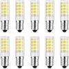HUAMu Lampadina LED E14, 5Watt equivalente 50W, bianco freddo 6000K per cappa da cucina, 500 Lumen, AC220-230V, Non dimmerabile, Vite piccola Edison 2835SMD Lampada 10PCS