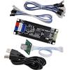 SJ@JX Arcade Game Encoder Tri-mode Bluetooth 2.4G USB Macro SOCD Controller Button Wireless Pro Controller for PS4 Dualshocked 4 Nintendo Switch IOS Android Playstation 3 Raspberry Pi PC