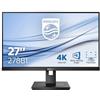 Philips Monitor 27" ( IPS 3840x2160 UHD 4K 60Hz ) B LINE Powersensor Black 278B1