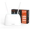 Tenda 4G09 Router 4G+ Cat 6 fino a 300 Mbps, Router WiFi Dual-Band AC1200Mbps, Porta LAN/WAN Gigabit, router WiFi con SIM, Plug&Play, Senza configurazione