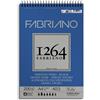 Fabriano Blocco da disegno spiralato 1264 200 g - 40 fogli neri A4 - 19100652