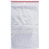 Q-Connect Buste trasp. chiusura grip in LDPE 50 μm Q-Connect con banda scrivibile - cont. alimentare - conf. 1000 pz - 12x18 cm