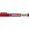 Edding Marcatore per lavagne bianche Edding 28 EcoLine punta tonda - tratto 1,5-3 mm rosso - 4-28002