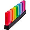 Q-Connect Desk set evidenziatori Q-Connect Pastel 1,5-5 mm - colori pastello assortiti conf. 23 pezzi - KF17782