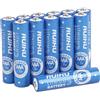 RUIHU Batterie al litio AAA, confezione da 12 batterie al litio triplo A, 1,5 V, 1200 mAh, batterie al litio AAA a lunga durata, non ricaricabili (litio AAA-12 pezzi)
