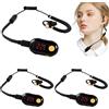 Hbbgdiy 3pcs Mini Walkie Talkies con ricetrasmettitore FM, radio portatile per ristoranti, supermercati, ospedale, turismo all'aperto e comunicazione di eventi