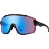 SMITH WILDCAT MATT BLK CHROMAPOP L.L. ROSE BLUE MIRROR Occhiali Sportivi