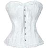 OPLERT Corsetto da donna per tutto il seno, busto, top shaper, bustier gotico con corsetto vintage