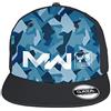 Gaya Entertainment Urban Blue Camouflage Snapback Cappellino da Baseball, Blu, One Size Unisex-Adulto