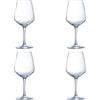 Luminarc Vinetis - Confezione da 4 calici in vetro, 40 cl