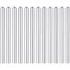 PATIKIL Distanziatori in Alluminio M3, 12pz Spacer Metallico Alluminio 3mm ID x 5mm OD x 60mm L Vite Distanziale Filettata Distanziatore Rotondo per Auto RC Droni Scheda Madre, Argenteo