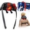 BOB AND BRAD iNeck Pro Massaggiatore Cervicale Shiatsu per Dolori con Massaggio 4D, Calore Lenitivo, Leggero & Senza Fili - Massaggiatore Collo Spalle Schiena, Regalo per Donne Uomini Mamma papà