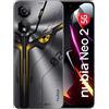 ZTE nubia Neo 2 5G Storm Grey - Smartphone con 256GB e 8GB RAM, Display da 6.72 FHD+, Fotocamera 50MP, Batteria 5200mAh, Processore Gaming fino a 2.7GHz, Ricarica Veloce 33W, NFC, 120Hz Refresh Rate