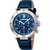 Roberto Cavalli Orologio Analogico al Quarzo Uomo con Cinturino in Pelle RC5G128L0025