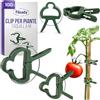 Filzada® 100x Clip per Piante Rampicanti Set M & L - Ganci per Piante Rampicanti - Clip per pomodori - Plant Clips