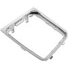Wivplex Pomello del cambio, for cambio manuale, for Golf 7 7.5, for Golf, for R, pomello del cambio con guida a sinistra, cuffia del cambio, custodia, staffa del telaio, stile cromato, maniglia della