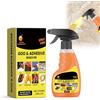 Bploar Adhesive Remover Spruzzo Rimozione Adesivo Rimuovi Adesivi, 120 ml Rimuovi Etichette Adesive Potente Togli Adesivo, Elimina Residui di Colla Rimuove Etichette e Residui di Colla
