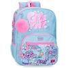 Movom Power Girl Zaino scuola adattabile a carrello blu 30x38x12 cm Poliestere