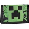Franco Cosimo Panini MINECRAFT - Portafoglio Ufficiale Minecraft, con Pratica Chiusura a Strappo, Tasca Esterna con Zip, Scomparti Interni per Banconote e Card, Idea Regalo Bambini e Ragazzi, 13 x 8.5H x 3 cm