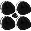 HDGSAFD 4 borse portaoggetti per casco, sacchetto per la polvere del casco, borsa portaoggetti per cofano, accessori per caschi, grande capienza.