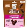 Ultima Snack per Cani Mini/Piccoli Biscotti con Vitamine 7x150g