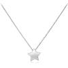 LUXURY MILANO Collana bianca in argento con stella