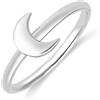 LUXURY MILANO Anello in argento con luna