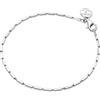 LUXURY MILANO Bracciale bianca in argento diamond cut