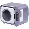 BAOFUYA Mini Asciugatrice Ventilata Mini Asciugatrice Compatta 300 W 3 Asciugatrice da Tavolo Regolabile per e Dormitori di Appartamenti (Purple)