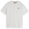 Scotch & Soda Free Spirit Peace Bird T-Shirt, T-Shirt, Donna, White, XL