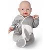Vollence Neonata 58cm in Silicone, in Silicone, Non in Vinile, Regalo per Natale - Ragazzo