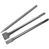 WERHE ® Scalpello esagonale espiga puntiagudo cincel ciseau professionale SDS set 3 pezzi 18 25 50 x 400 mm forcella a punta piatta zoccolo punta per demolizione martello