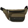 Pepe Jeans Jarvis L by Joumma Bags - Marsupio da cintura, 30 x 13 x 5 cm, in finta pelle e poliestere, colore: Verde, verde scuro, taglia unica, Marsupio