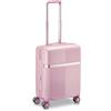 RONCATO AIRGLAM trolley cabina - 4 ruote, espandibile, altezza 55 cm, con sistema di chiusura TSA, Rosa Cipria