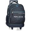 Pepe Jeans Edmon Zaino Scuola Blu 33x44x21 cm Poliestere 28,9L by Joumma Bags, blu, Zaino scuola
