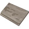 TECHMADE ETRES Portafoglio Magnetico Flat Camouflage - 5 Slot Carte + Tasca Contanti - Protezione RFID, Ultra Slim, Funzione Stand per Smartphone - Anello Adattatore Magnetico Incluso (Grey Cam)