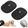 Gloryit Guanto Peli Gatto,Pet Hair Remover Electrostatic Gloves, 2 Piece Double Sided Grooming Glove, Guanto Magnetico in Pelliccia per Peli di Gatto Pelo del Cane