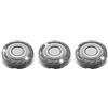 EKFPJVKAY Accessori For Rasoi, Testina Di Ricambio SH91, Compatibile Con Philips, Rasoio Elettrico Serie 9000 (S9xxx) S9985, S9987, SP981X, SP9820, SP986X, SP9861, SP9863(3 PCS)