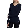 TCA Stamina Maglia da Donna a Manica Lunga da Corsa Intimo Tecnico - Blu Scuro, M